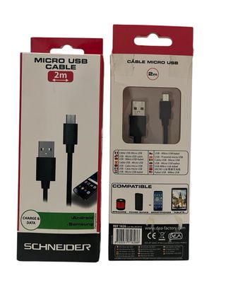 Cable USB Micro USB Schneider 2m