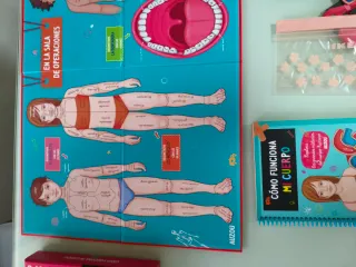 Libro y juego Cómo funciona mi cuerpo