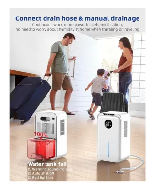 Deshumidificador 810ml/día Blanco