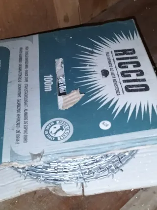 Alambre de púas 100m RICCIO