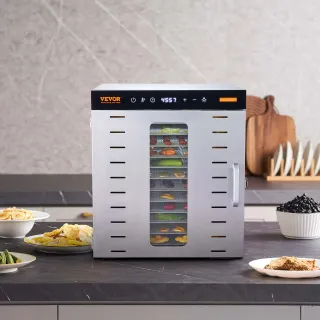Essiccatore Elettrico 1000W Alimenti in Acciaio