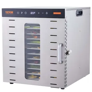 Essiccatore Elettrico 1000W Alimenti in Acciaio