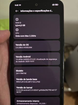 Xiaomi Redmi Note 14 Preto 108MP