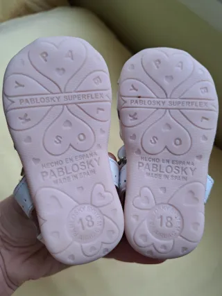 Sandalias niña Pablosky Talla 18