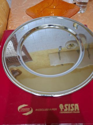 5 Sottopiatti Argentati