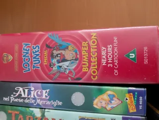Set VHS Disney Classici Italiani