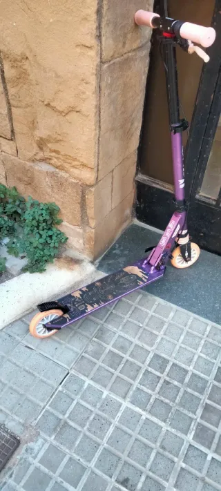 Patinete Oxelo Morado