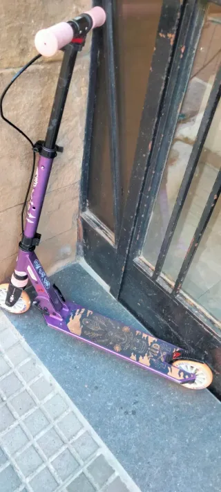 Patinete Oxelo Morado