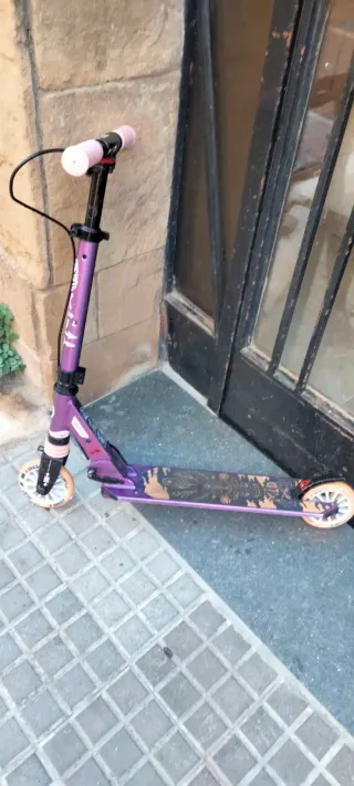 Patinete Oxelo Morado