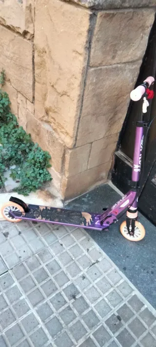 Patinete Oxelo Morado