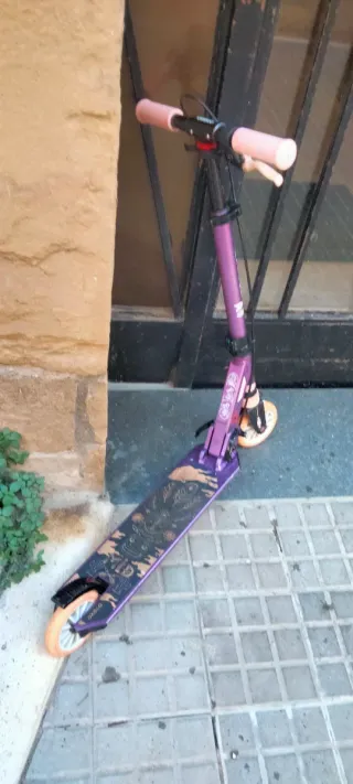 Patinete Oxelo Morado