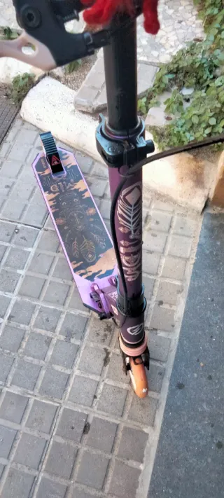 Patinete Oxelo Morado