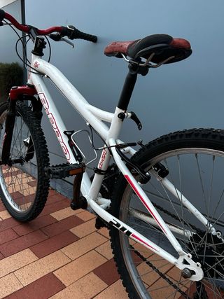 Bicicleta BTT Bpro 24” Adolescentes lista blanca
