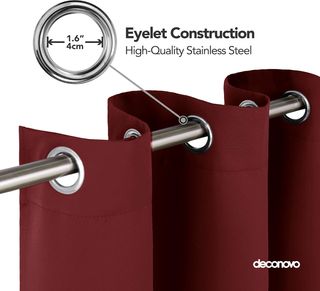 Tende Termiche Rosse Opache Deconovo