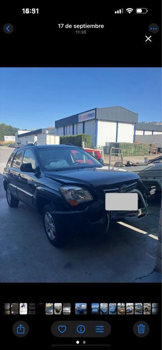Despiece Kia Sportage año 2009