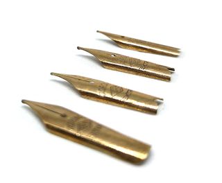 7 Pennini Vintage Oro 14Kt, Aurora, Corona, Osmiri