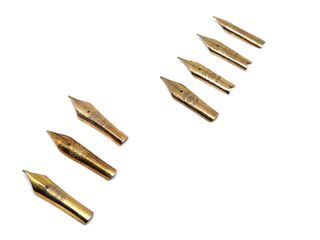 7 Pennini Vintage Oro 14Kt, Aurora, Corona, Osmiri