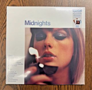 Vinile Taylor Swift Midnights Moonstone Autografato
