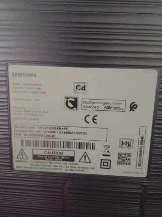 Smart TV Samsung Negra 32"