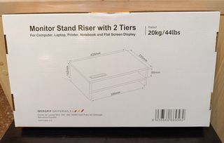 Soporte para Monitor, Negro (PRECINTADO)