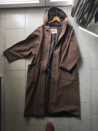 Cappotto/Soprabito donna in lana marrone