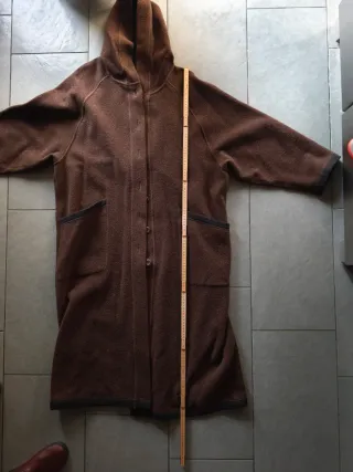 Cappotto/Soprabito donna in lana marrone