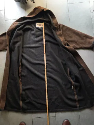 Cappotto/Soprabito donna in lana marrone