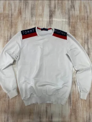 Felpa Tommy Hilfiger Uomo Bianca