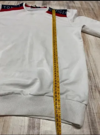 Felpa Tommy Hilfiger Uomo Bianca