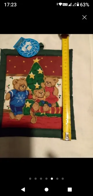 Presina decorativa Natale Orsetti