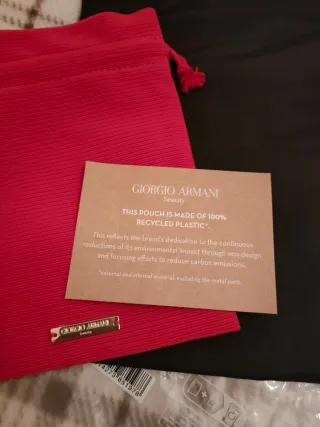 Trousse Giorgio Armani rossa