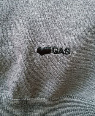Jersey cuello alto GAS gris