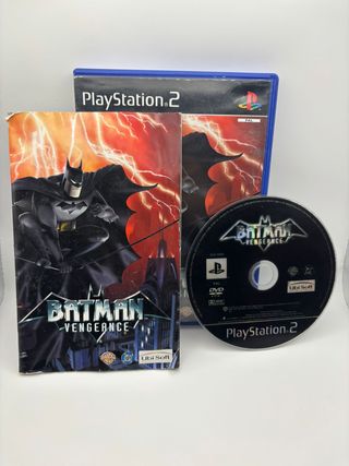 Batman Vengeance PlayStation 2 Ps2 Pal COMPLETO