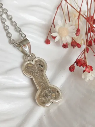 Colgante Memorial Hueso Personalizado