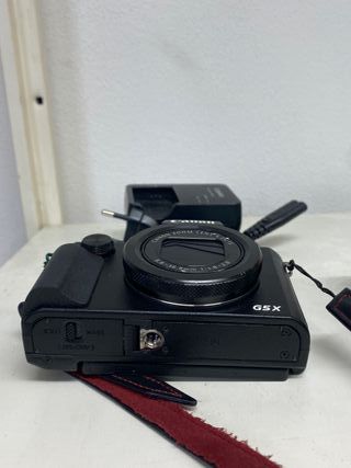 Canon Powershot G5X + accessori + custodia pelle