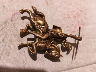 Antico pezzo di rame