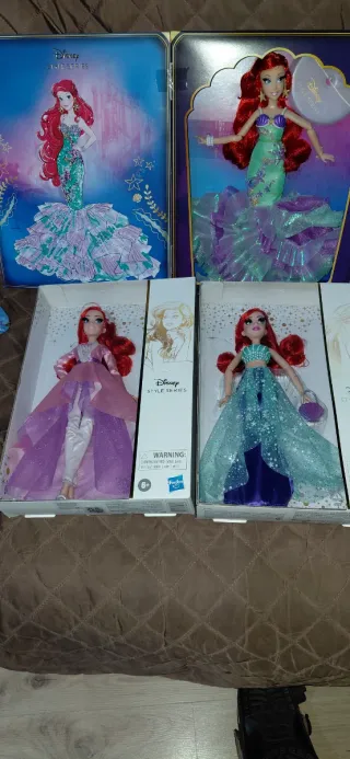 3 Muñecas Disney Style Series Precintadas