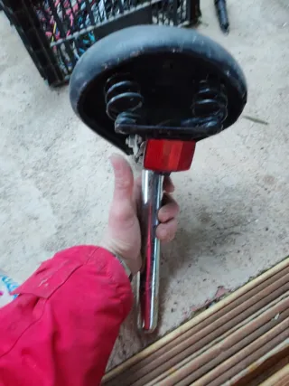 Sillín de bicicleta infantil y adulto