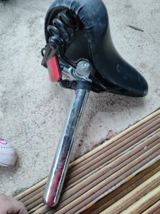 Sillín de bicicleta infantil y adulto