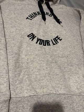 Sudadera gris Pimkie color gris