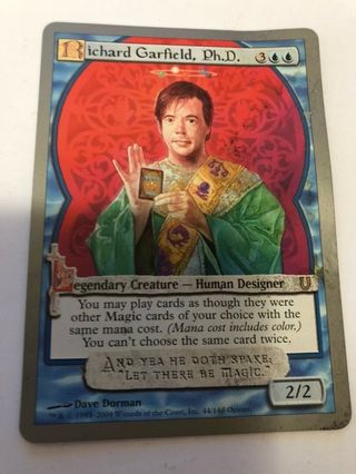 Carta Magic Unhinged Richard Garfield Ph.D.