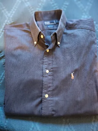 Camisa Polo Ralph Lauren Azul Talla M