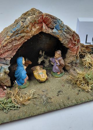 Presepe Natività Artigianale Piccolo