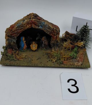 Presepe Natività Artigianale Piccolo
