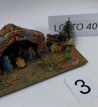 Presepe Natività Artigianale Piccolo