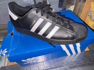 Adidas Superstar hombre Zapatillas Negras Talla 45