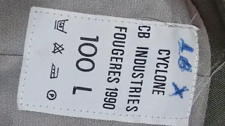 Gabardina militar vintage Ejército Francés 1990