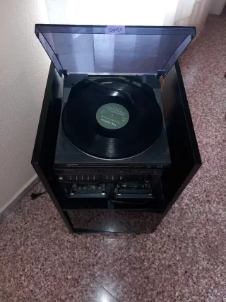 Vintage Technics SL-B80 Tocadiscos Vinilo, radio