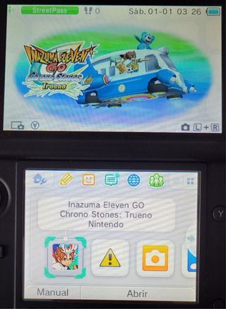 Nintendo 3DS XL Blu + 4 Giochi