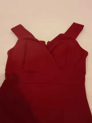 Vestido elegante rojo